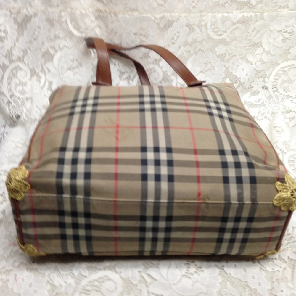 Burberry Nova Check Hand-Shoulder Bag Tote - Picture 11 of 15